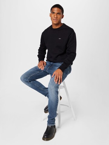 NN07Sweater majica 'Briggs' - crna boja