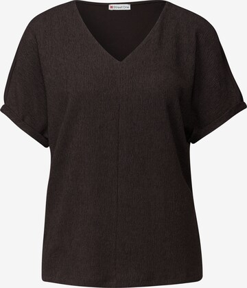 STREET ONE Shirt in Brown: front