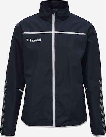 Hummel Sportjas in Blauw: voorkant