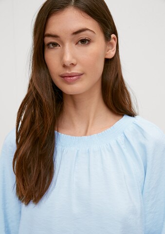 comma casual identity Bluse in Blau