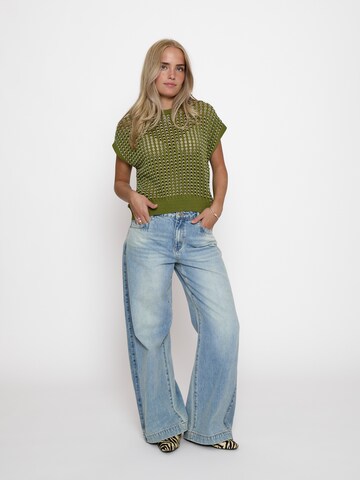 Gilet 'Raina' Peppercorn en vert