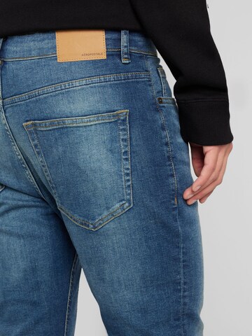 AÉROPOSTALE Slimfit Jeans i blå