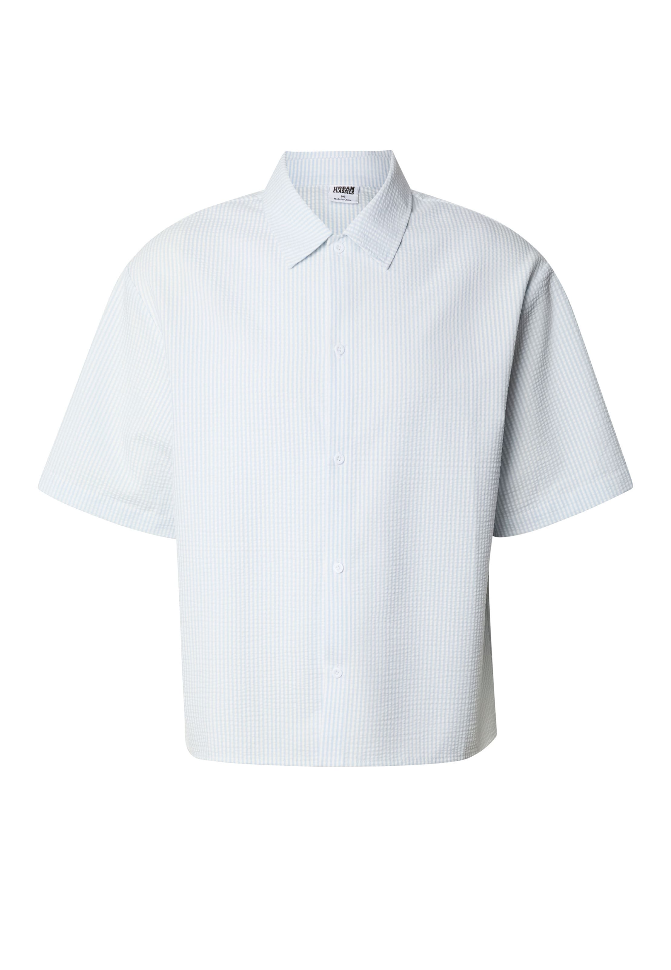 Urban Classics Chemise en XXXL en blanc, Vue avec produit