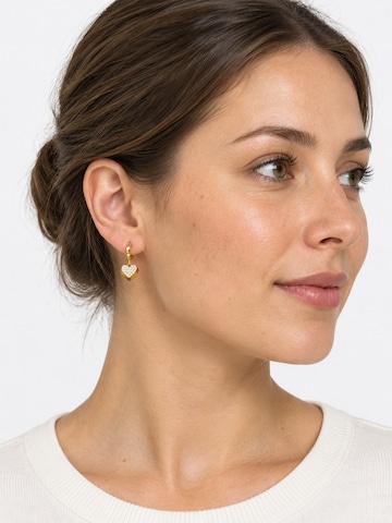 THIORA Ohrringe 'Heartbeats'‌‌‌ in Gold