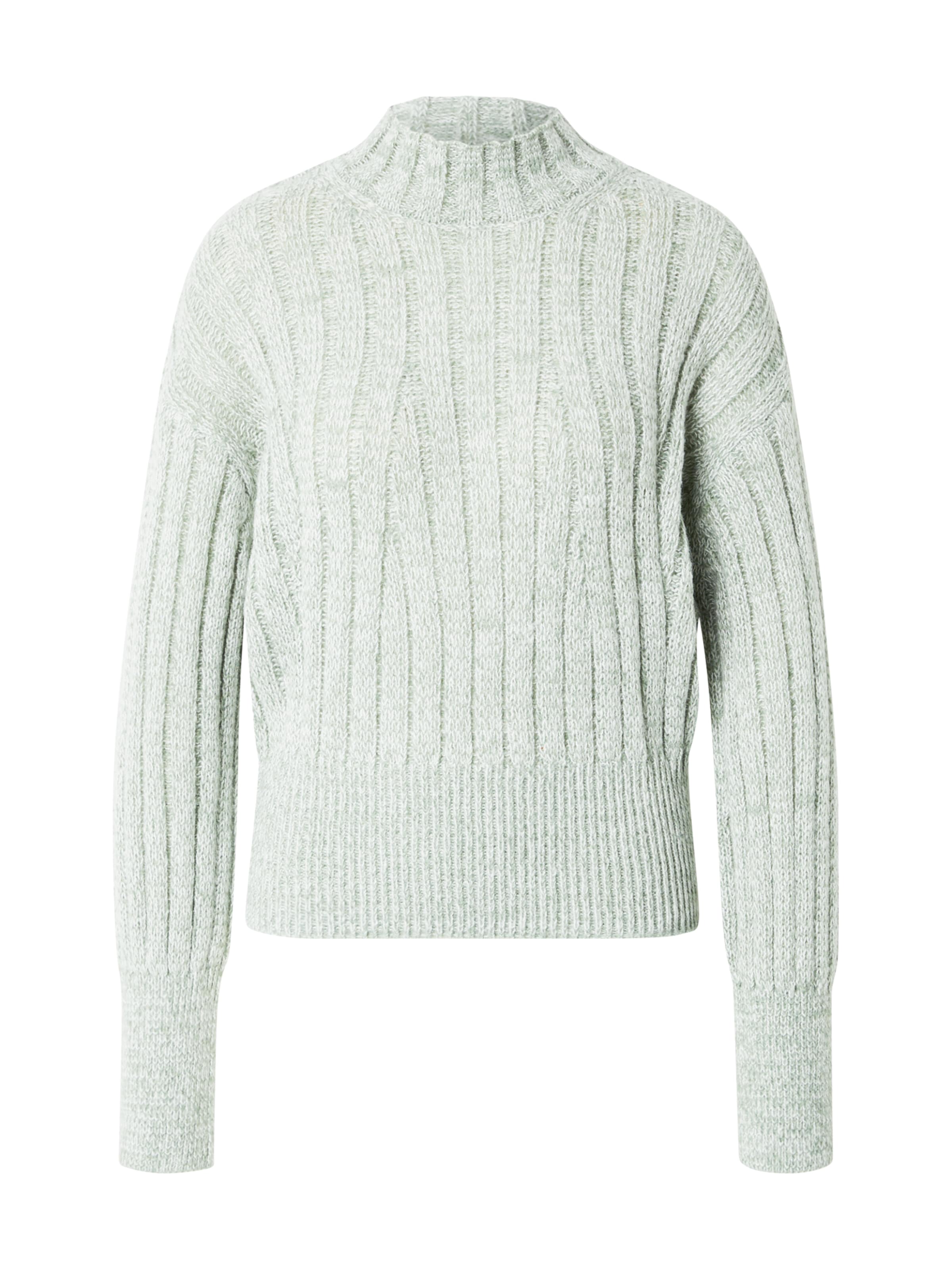 ABOUT YOU Neulepaita 'Caitlin' värissä vihreä: etupuoli