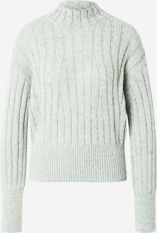 ABOUT YOU Sweater 'Caitlin' in Green: front