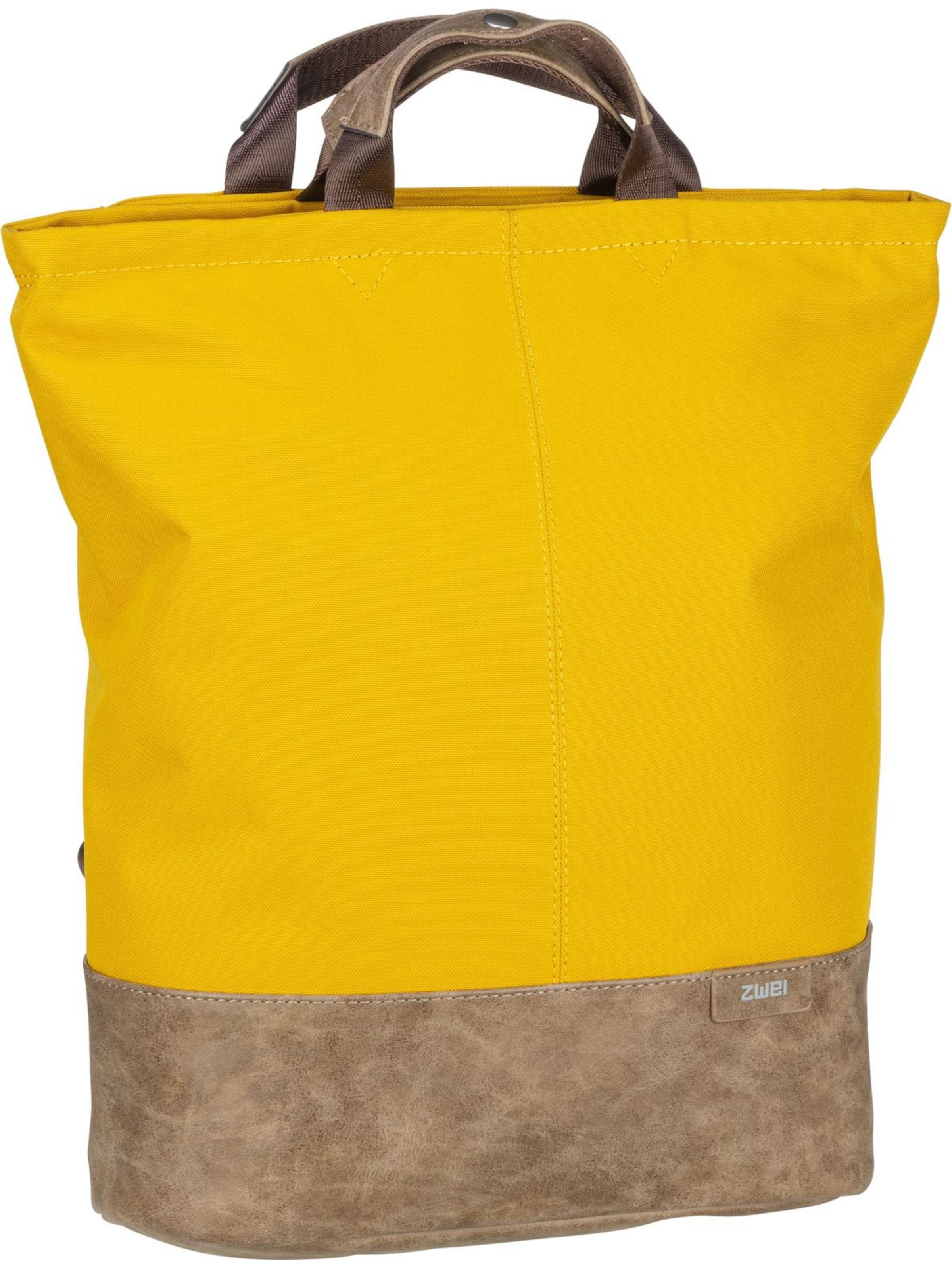 Zaino 'Olli' di ZWEI in giallo: frontale