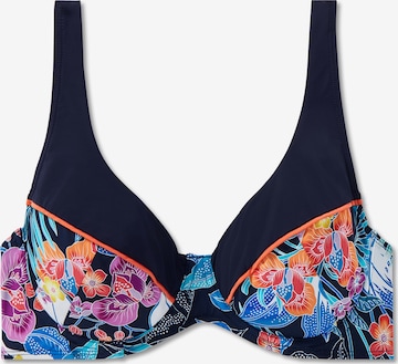 SCHIESSER Minimizer Bikinitop 'Aqua Mix & Match' in Gemengde kleuren: voorkant