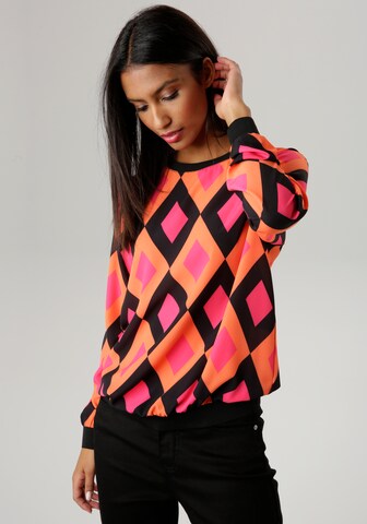 Aniston SELECTED Blouse in Orange: front