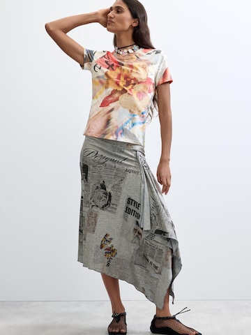 Tricou de la Desigual pe portocaliu