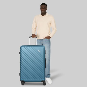 CHECK.IN Trolley 'Paradise 2.0' in Blau