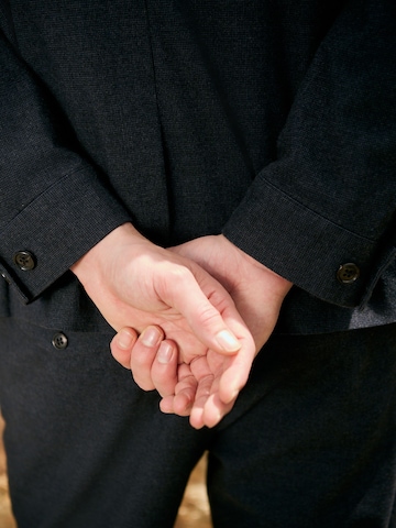 Coupe regular Veste de costume Next en bleu