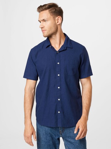 GAP - Regular Fit Camisa em azul: frente