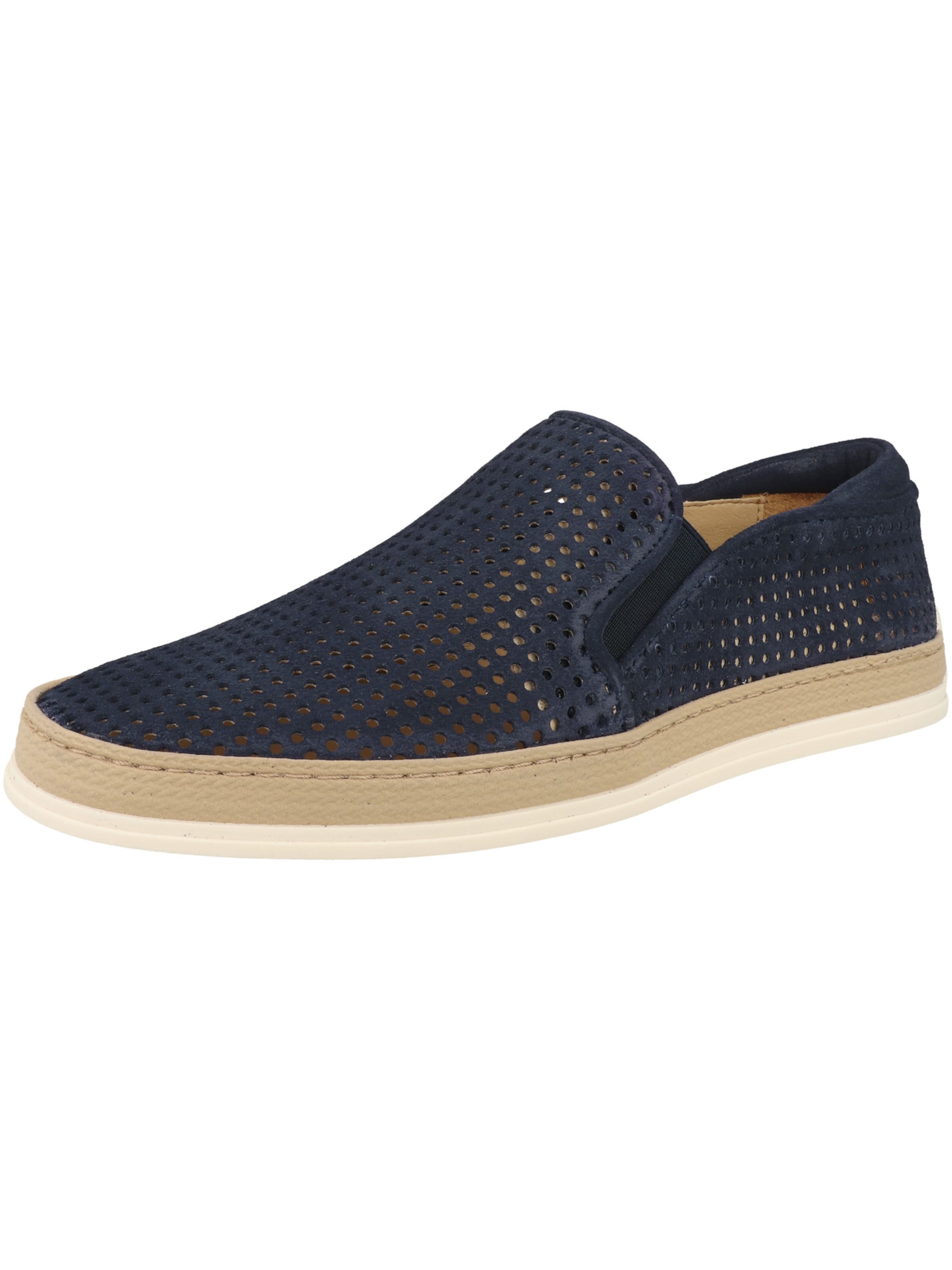 Espadrilles 'Barcelo 1' NOBRAND en bleu : devant