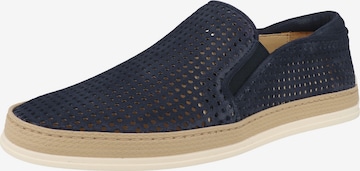 NOBRAND Slipper 'Barcelo 1' in Blau: Vorderseite