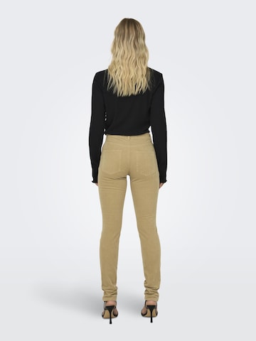 ONLY Skinny Pants 'Blush-Blair' in Beige