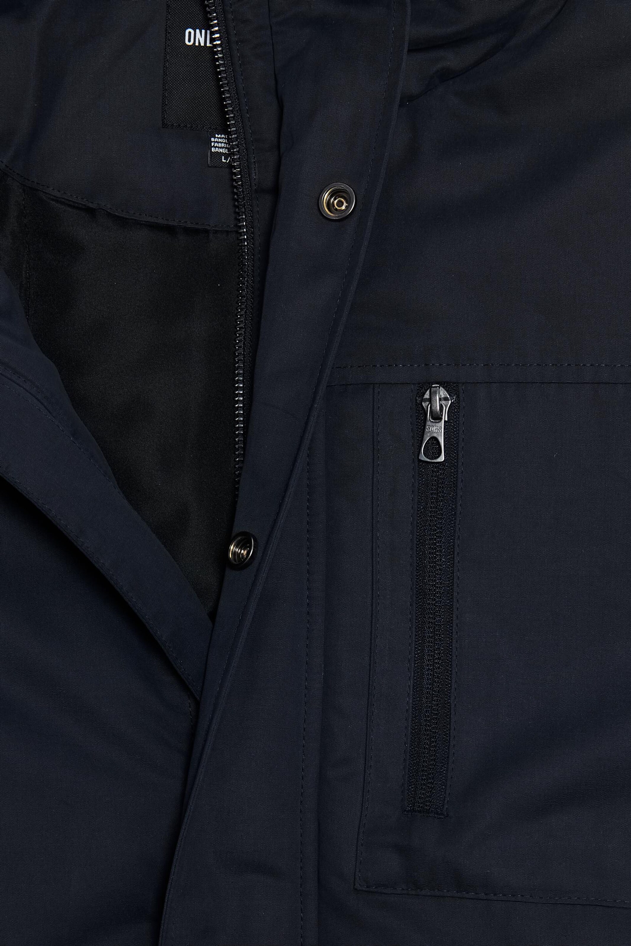 Männer Jacken Only & Sons Parka 'Elliot' in Nachtblau - AY09738 Männer Jacken Only & Sons Parka 'Elliot' in Nachtblau - AY09738