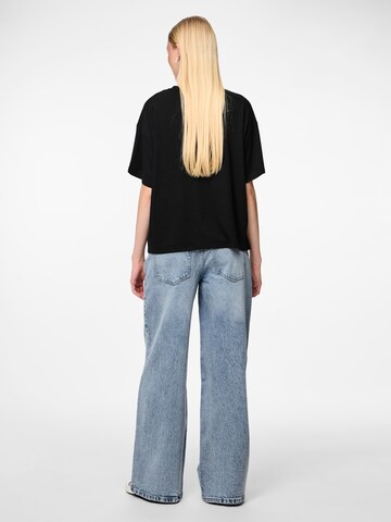 PIECES Wide Leg Jeans 'SELMA' i blå