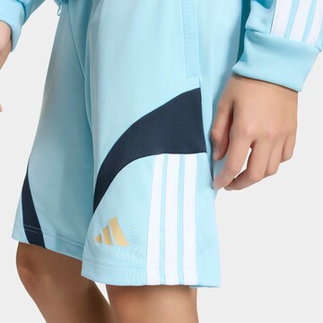 ADIDAS SPORTSWEAR Regular Workout Pants in Blue