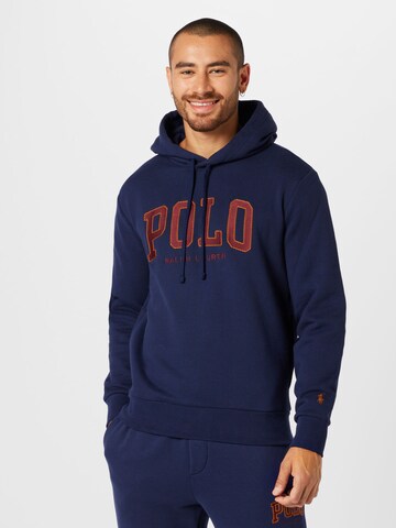 Polo Ralph Lauren Bluzka sportowa w kolorze niebieski: przód