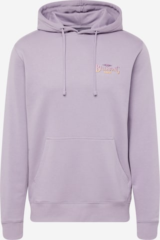 BILLABONG Sweatshirt 'FOUNDATION' in Purple: front