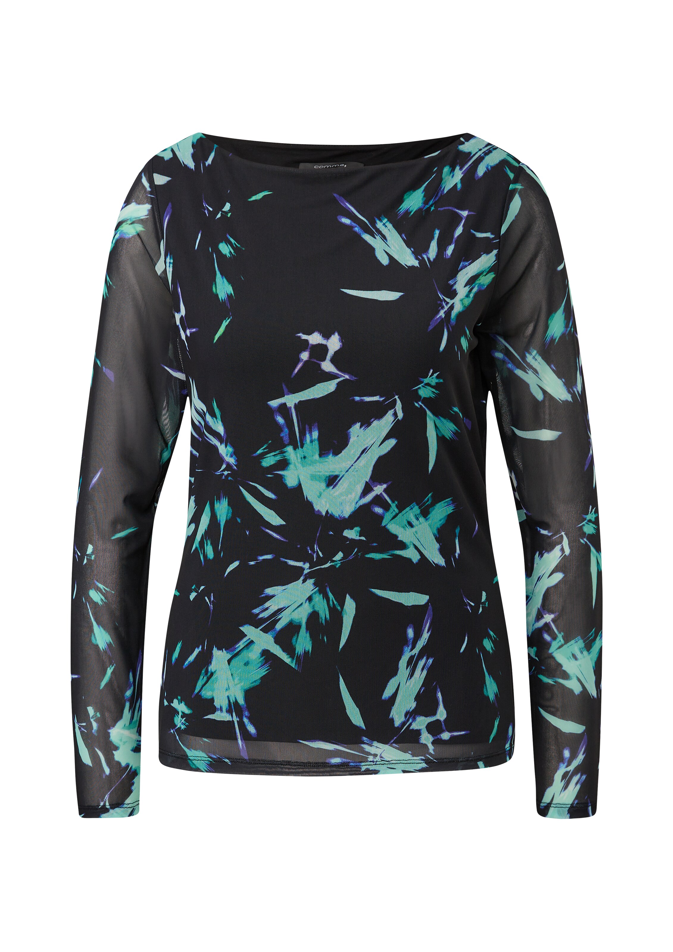 COMMA Shirt in Black: front