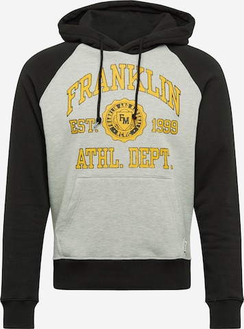 FRANKLIN & MARSHALL Sweatshirt in Schwarz: front