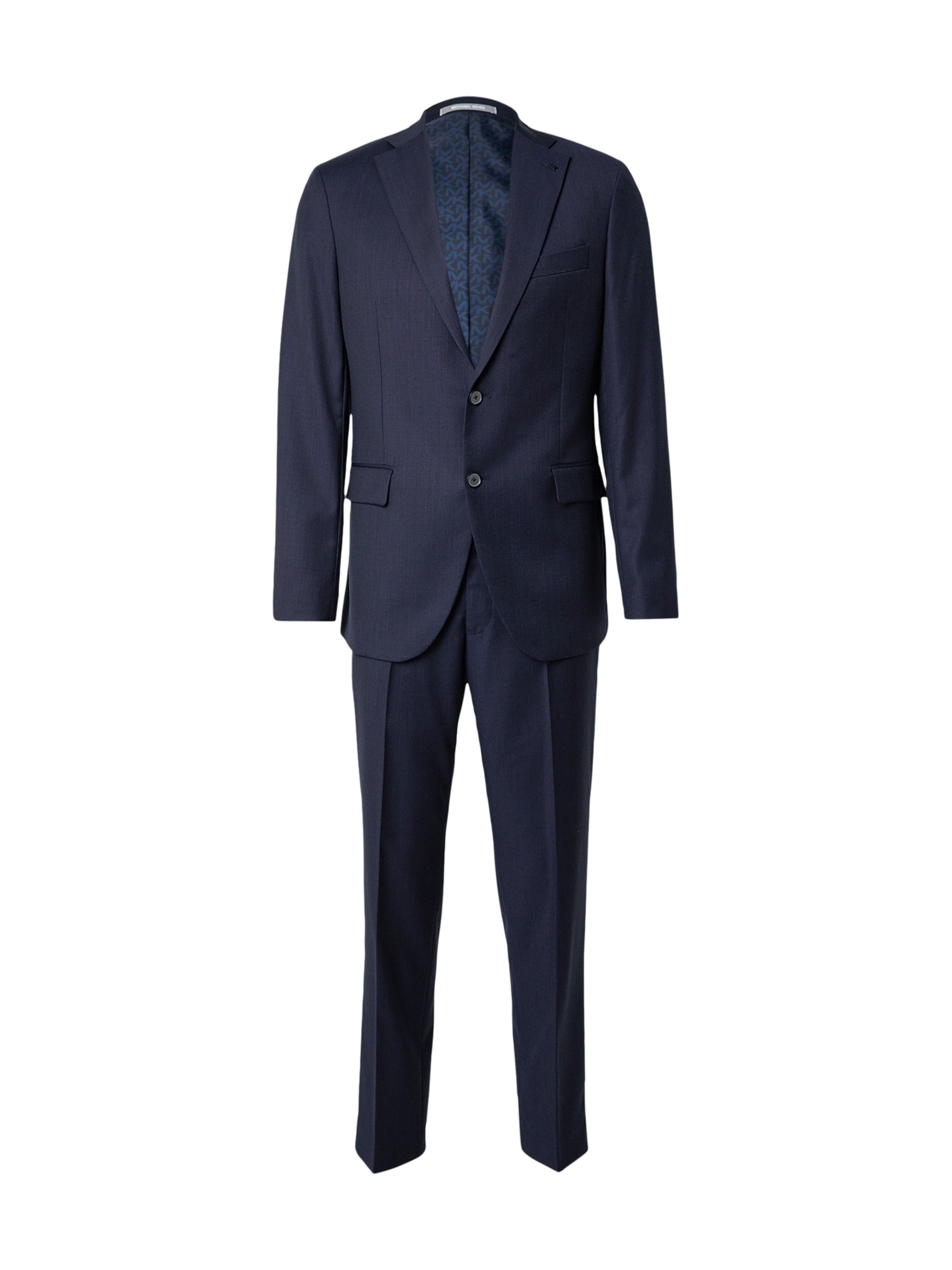 Michael Kors Normalny krój Garnitur w kolorze niebieski: przód