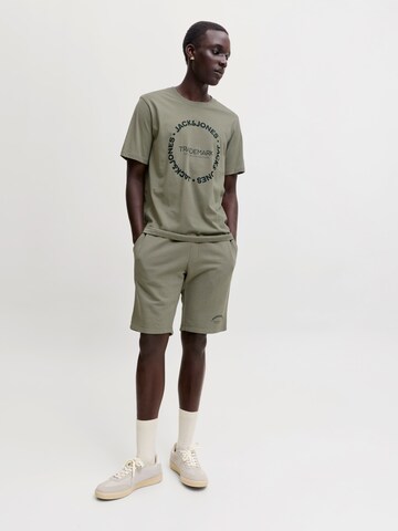 JACK & JONES Juoksupuku 'JJBENSON' värissä vihreä