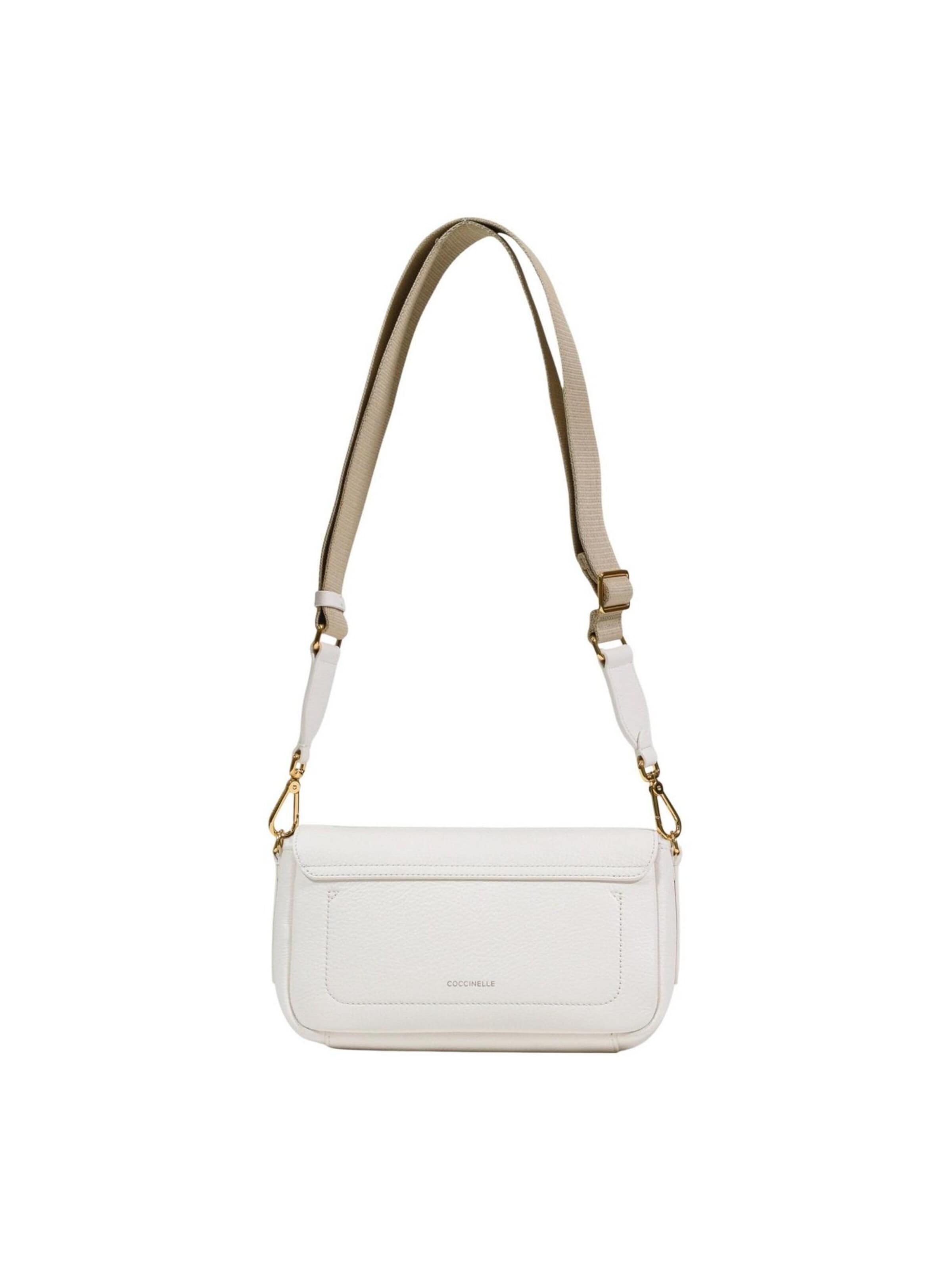 Coccinelle - Bolso de hombro 'E1 U4K 12 02 01 - C-ME LOCK' en blanco