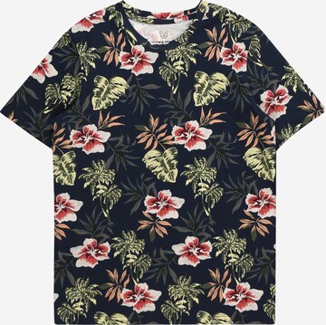 Jack & Jones Junior T-shirt 'CHILL' i blå: framsida