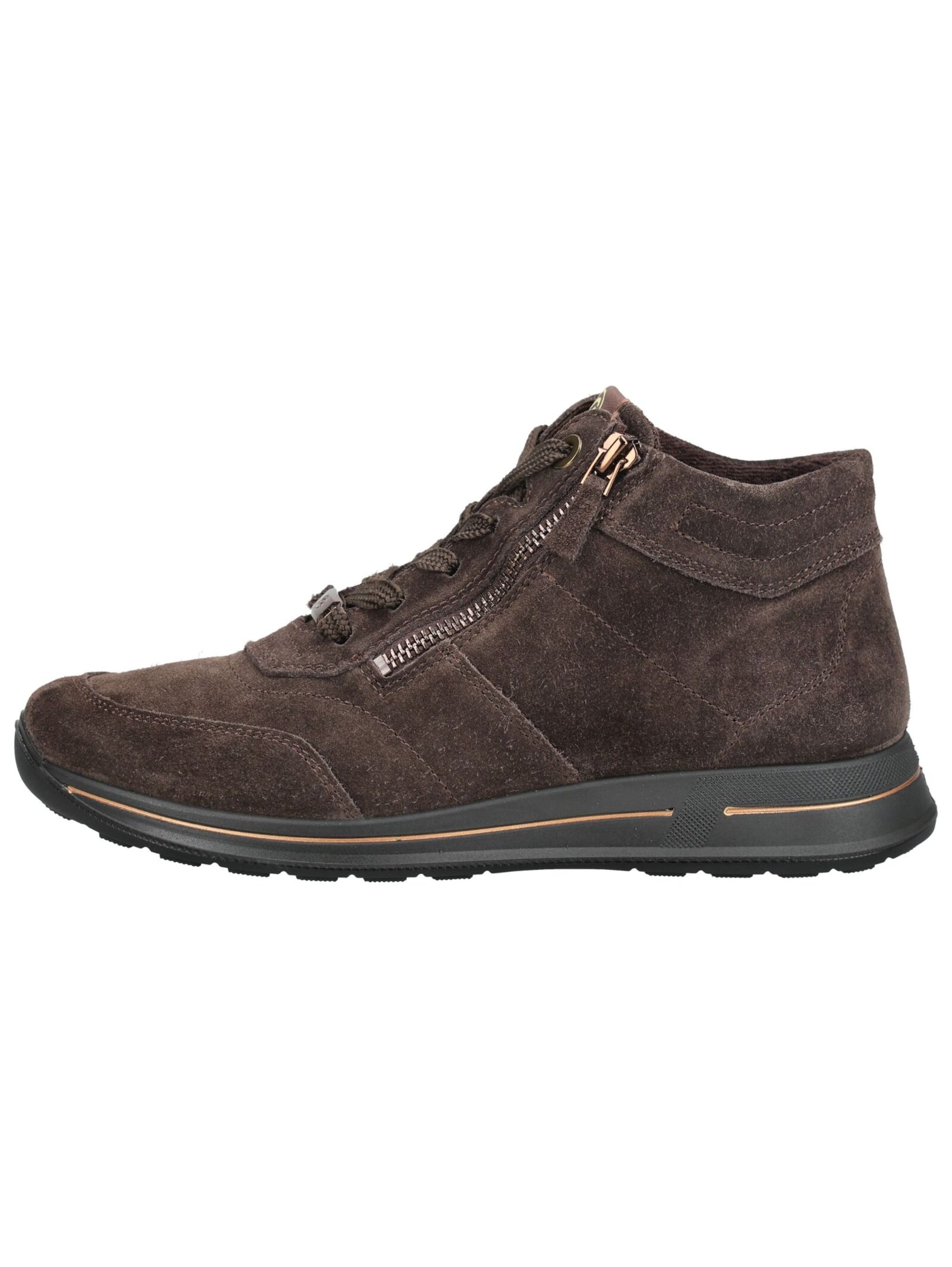 Baskets hautes ARA en marron