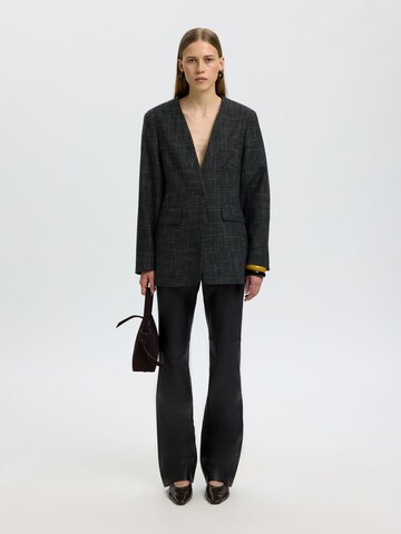 SELECTED Regular Trousers in Black
