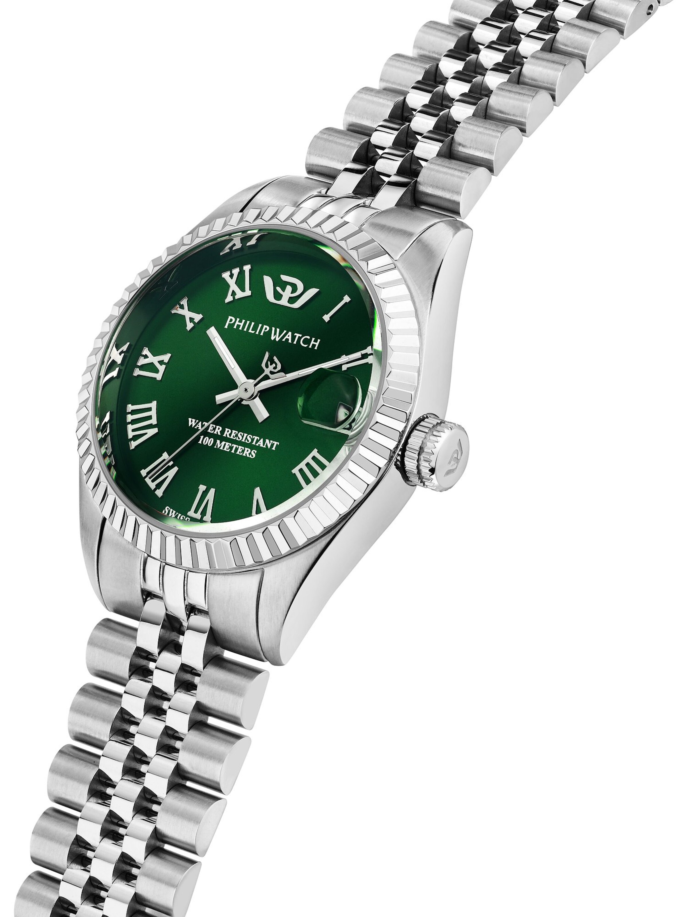 Philip Watch Analoguhr in Silber