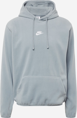 Sweat-shirt 'CLUB POLAR FLC' Nike Sportswear en gris : devant