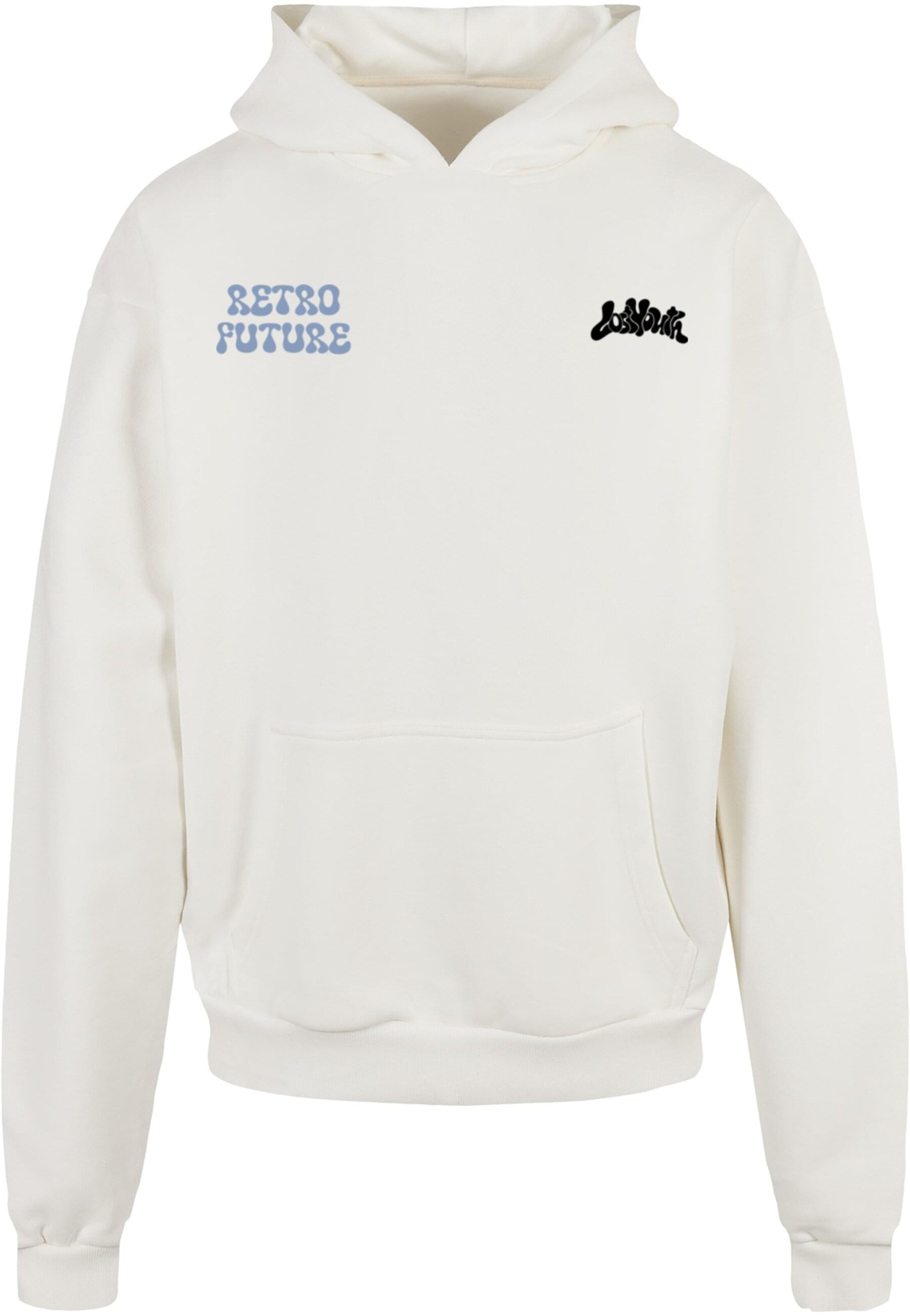 Sweat-shirt 'Dreamy Universe' Lost Youth en blanc : devant