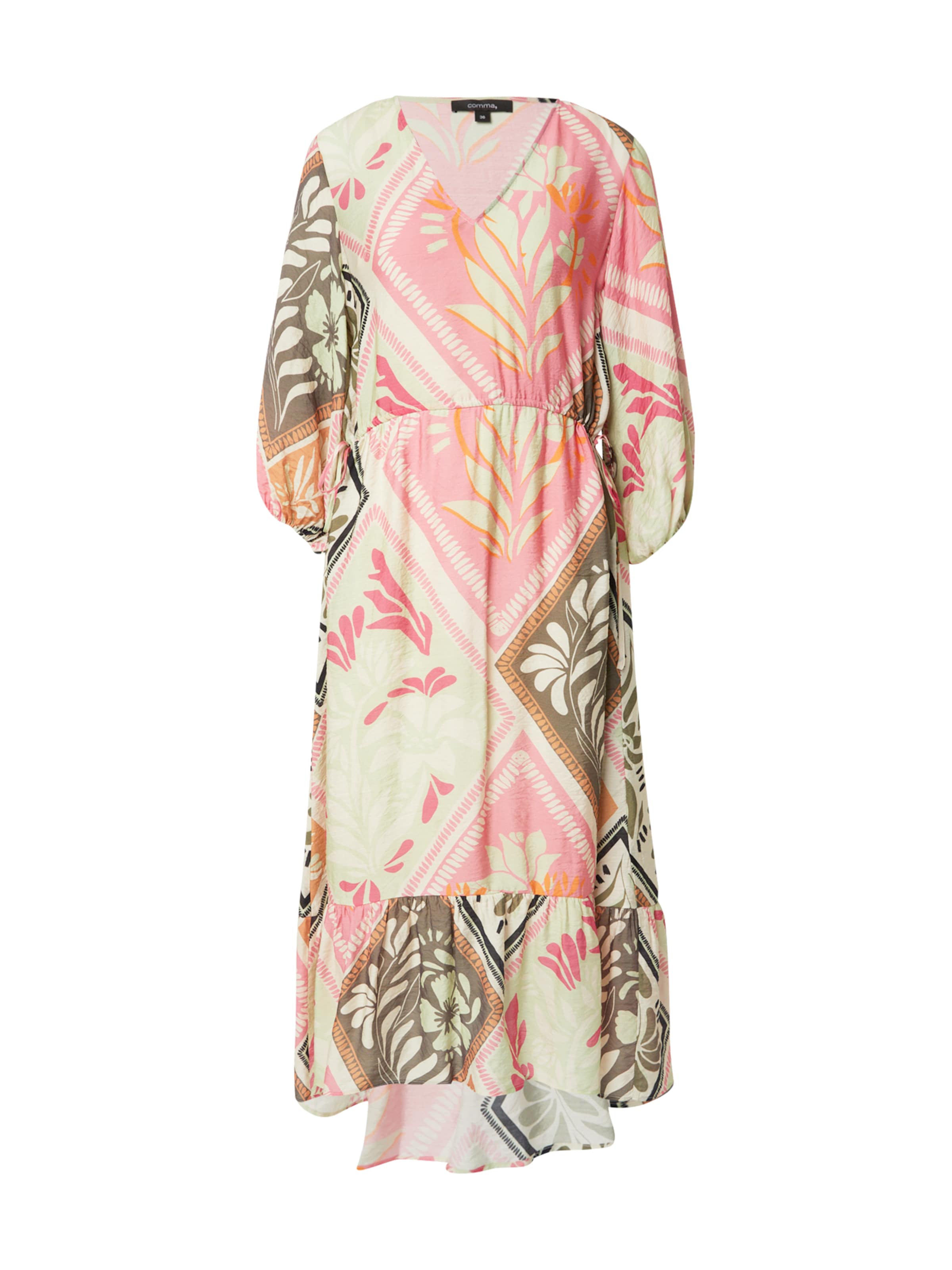 COMMA Sukienka w kolorze różowy: przód