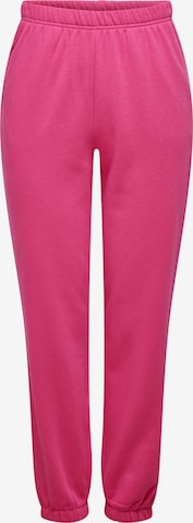 Pantaloni 'Lizzi' di ONLY in rosa: frontale