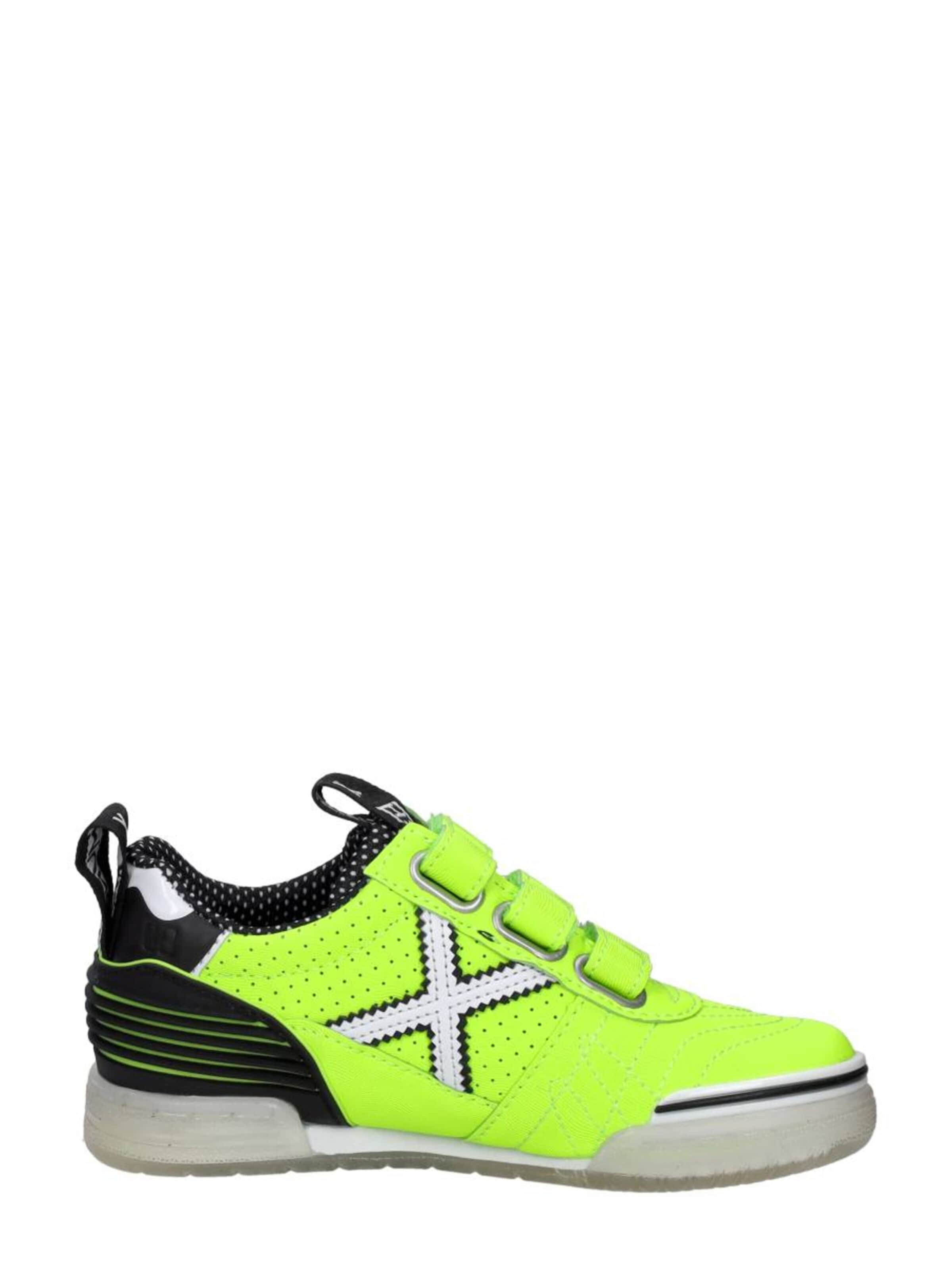 MUNICH Sneakers 'Klittenband Laag' in Groen