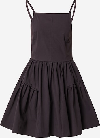 juoda Monki Vasarinė suknelė: priekis