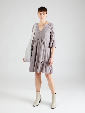 Sublevel Dress in Grey: front