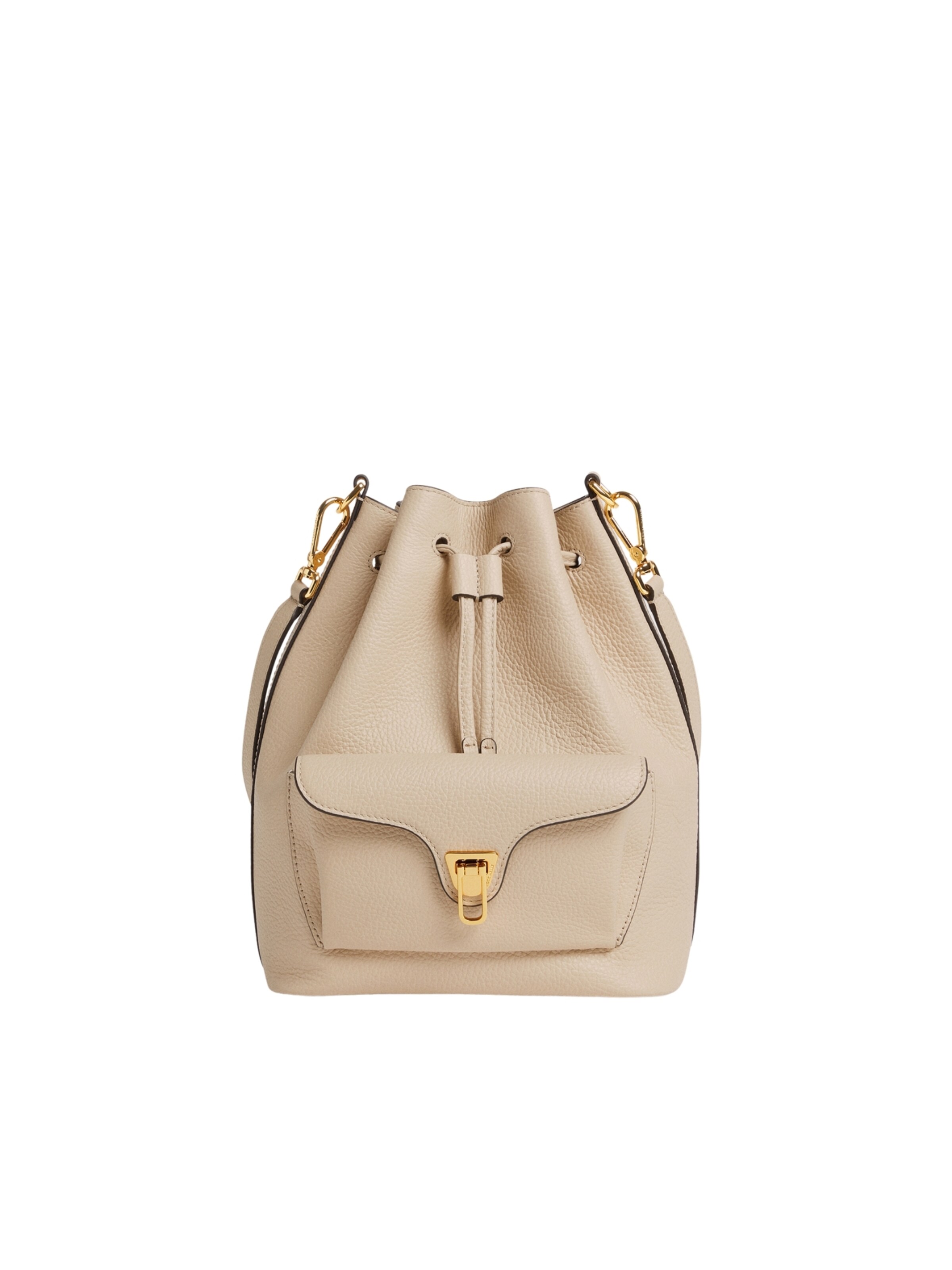 Coccinelle Handbag 'COCCINELLE Beat Generation S26 1' in Beige: front