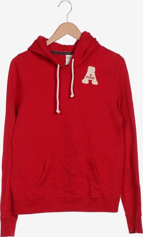 Abercrombie & Fitch Kapuzenpullover L in Rot: predná strana