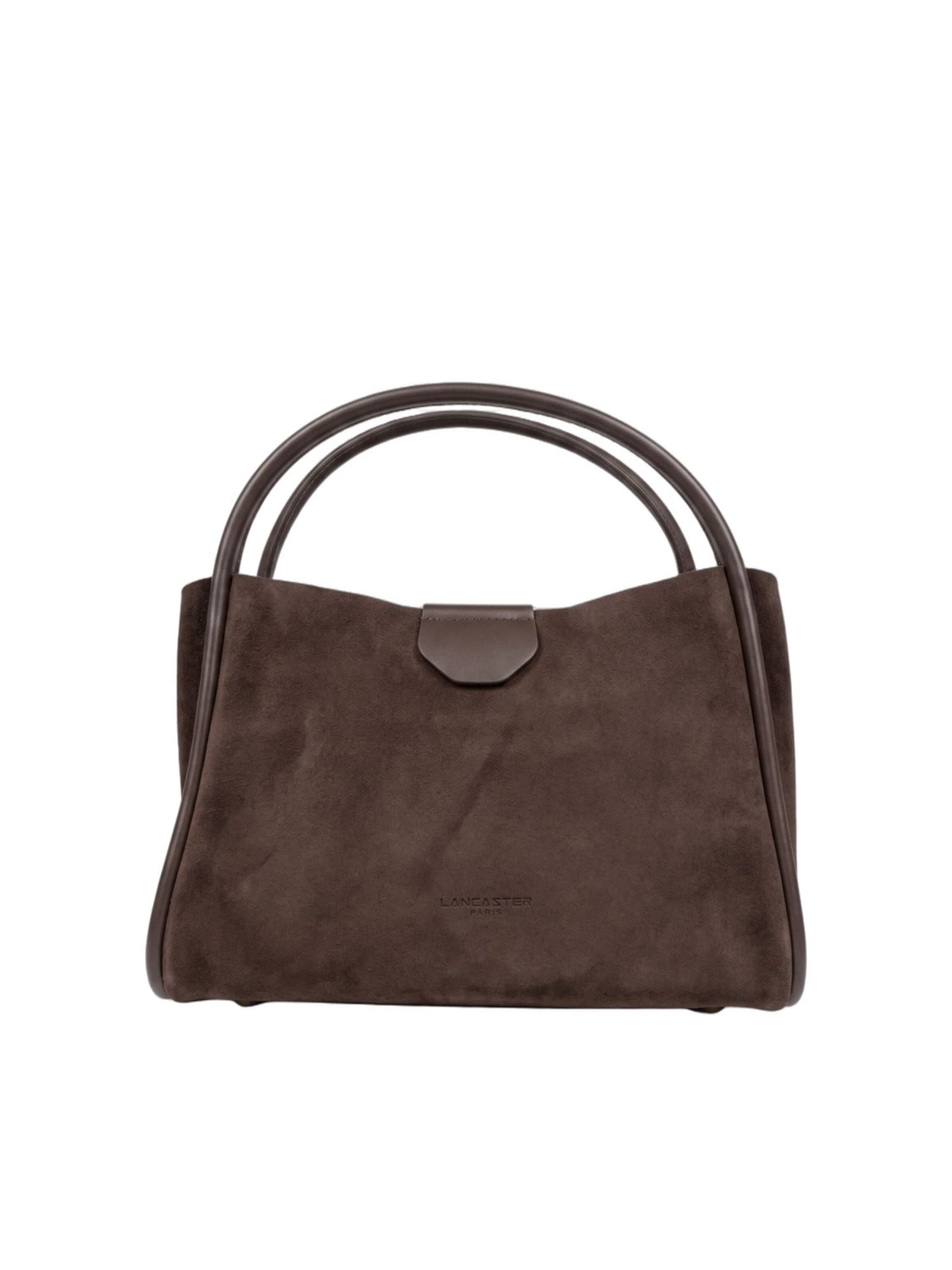 Borsa a spalla di LANCASTER Paris in marrone: frontale