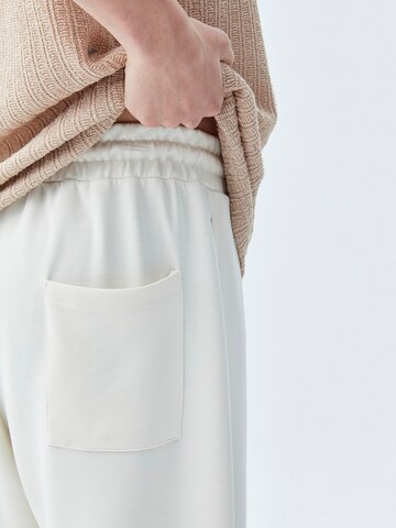VAMOS CLO Wide Leg Housut 'Detroit' värissä beige