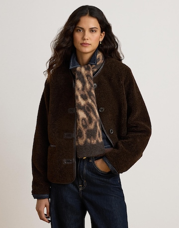 Lauren Ralph Lauren - Casaco meia-estação em castanho: frente