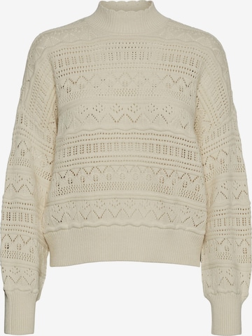 VERO MODA Pullover 'True' in Beige: predná strana