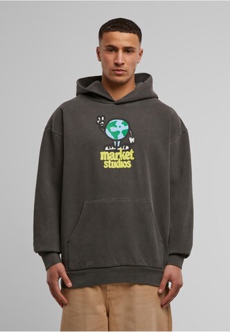 MARKET Sweatshirt 'World Peace' in Schwarz