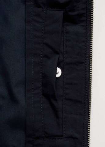 MANGO MAN Between-Season Jacket 'Jon' in Blue