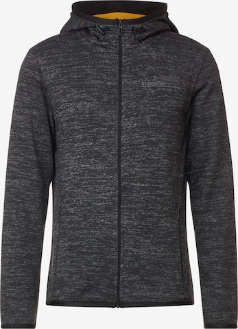 Street One MEN Fleece Jacket in Grey: front